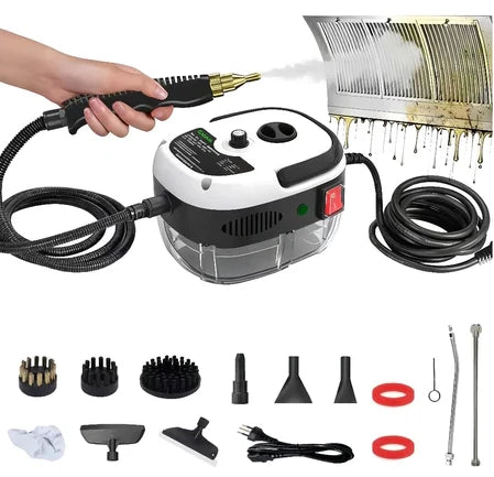 Limpador a Vapor Pressurizado de Alta Temperatura com Kit Completo de Escovas | VaporJet X™ 2500W