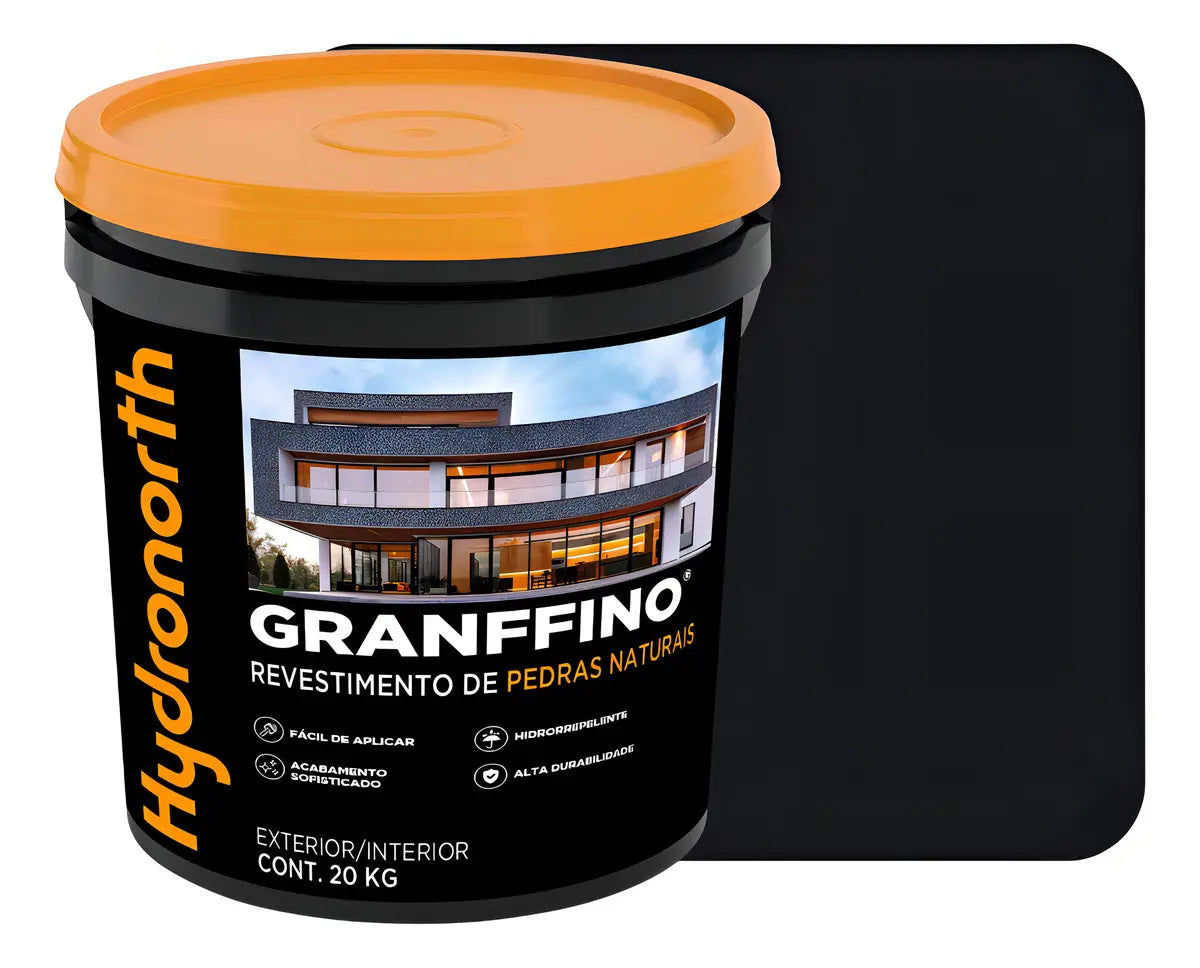 Granffino Pedras Naturais Preto Ônix Hydronorth - Acabamento Elegante