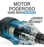 Chave de Impacto Elétrica 68v + 2 Baterias Motor Brushless - Furadeira e Parafusadeira