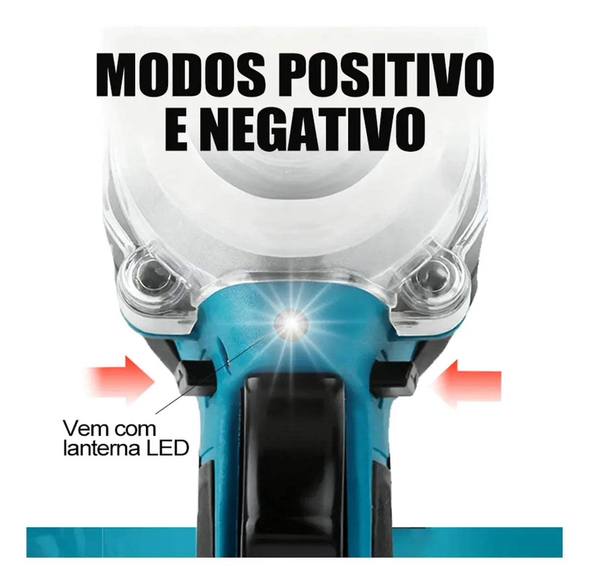 Chave de Impacto Elétrica 68v + 2 Baterias Motor Brushless - Furadeira e Parafusadeira