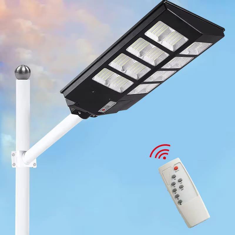 Luminária LED Solar Potência 900W + Sensor de Presença e Controle Remoto - Compre 1 Leve 2